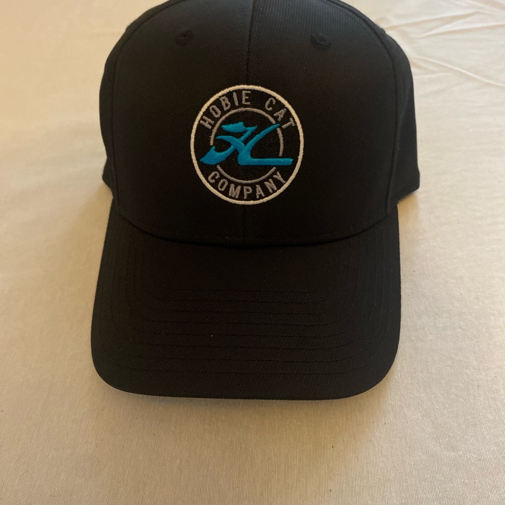 Hobie Black Cap with Blue Logo M/L